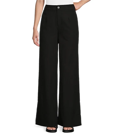 Blu Pepper High Waist Split Leg Pants