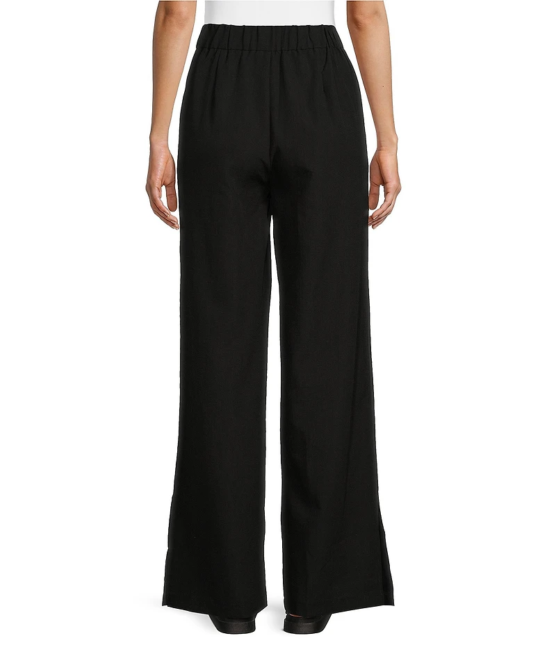 Blu Pepper High Waist Split Leg Pants