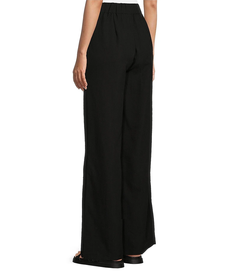 Blu Pepper High Waist Split Leg Pants