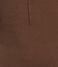 Blu Pepper Knit Crew Neck Long Sleeve Sweater Dress