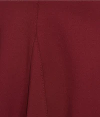 Blu Pepper Mid Rise Godet Mini Skirt