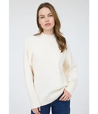 Blu Pepper Mock Neck Long Sleeve Sweater