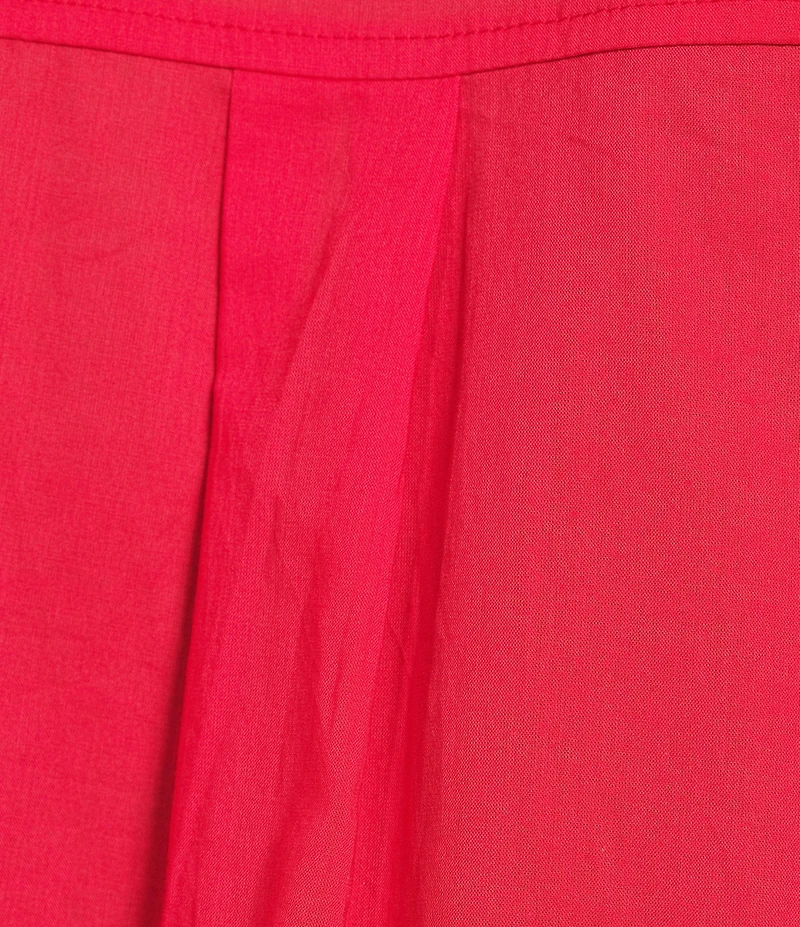 Blu Pepper Pleated Tie Front Top