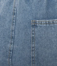 Blu Pepper Relaxed Wide Leg Denim Pant