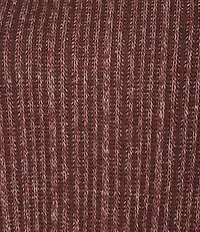 Blu Pepper Rib Knit Round Neck Long Sleeve Top