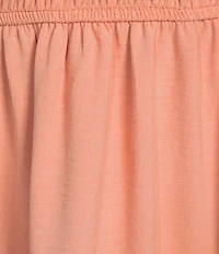 Blu Pepper Smocked V-Neck Flutter Tiered Midi Dress