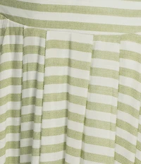 Blu Pepper Striped Coordinating Long Skirt