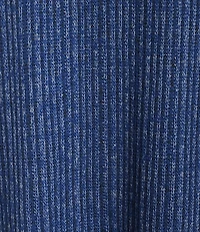 Blu Pepper Sweater Knit V-Neck Short Sleeve Top