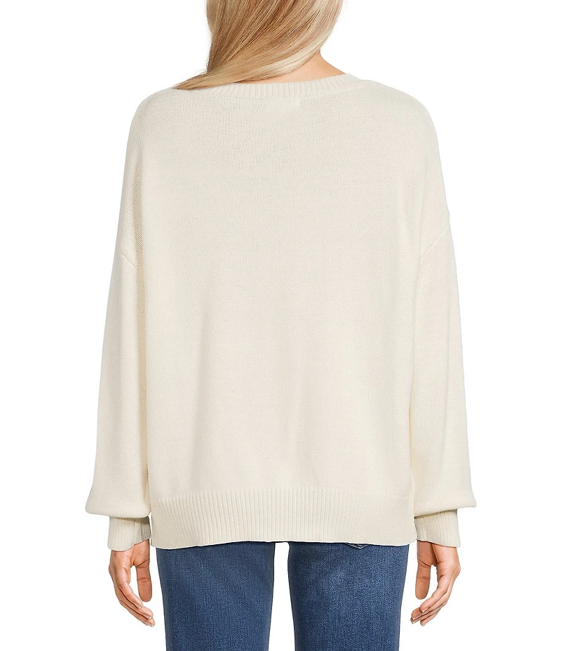 Blu Pepper Teddy Bear Long Sleeve Sweater