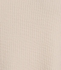 Blu Pepper Textured Exposed Seam Long Balloon Sleeve Knit Top