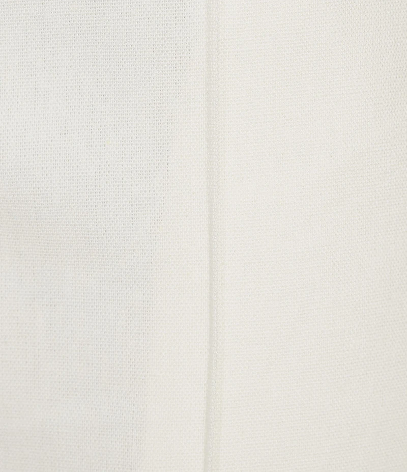 Blu Pepper Tie Front Mid Rise Flat Front Shorts