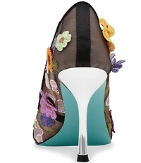 Blue by Betsey Johnson Aimey Floral Ornament Stiletto Pumps