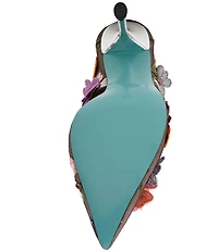 Blue by Betsey Johnson Aimey Floral Ornament Stiletto Pumps