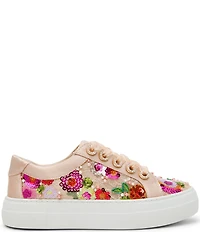 Blue by Betsey Johnson Bonny Floral Embroidered Platform Sneakers