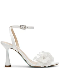 Blue by Betsey Johnson Cali Flower Ornamented Dress Sandals