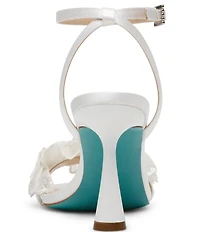 Blue by Betsey Johnson Cali Flower Ornamented Dress Sandals