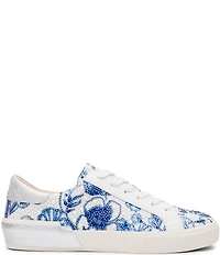 Blue by Betsey Johnson Damon Floral Pearl Embellished Sneakers