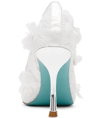 Blue by Betsey Johnson Darcy Floral Ornament Stiletto Pumps