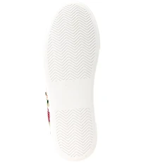 Blue by Betsey Johnson Jayla Floral Embroidered Platform Sneakers