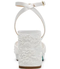 Blue by Betsey Johnson Junie Beaded Platform Dress Sandals