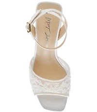 Blue by Betsey Johnson Junie Beaded Platform Dress Sandals