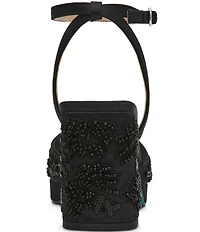 Blue by Betsey Johnson Junie Beaded Platform Dress Sandals