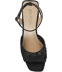Blue by Betsey Johnson Junie Beaded Platform Dress Sandals