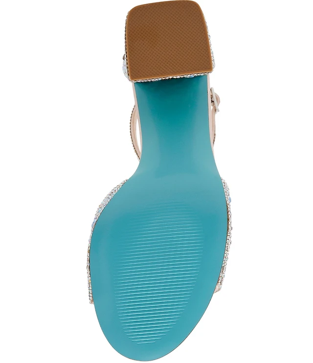 Betsey Johnson Blue by Betsey Johnson Kirra Floral Platform Dress Sandals  at Hamilton Place in Chattanooga, TN