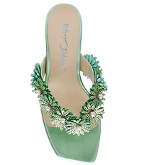 Blue by Betsey Johnson Lesli Kitten Heel Thong Dress Sandals