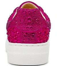 Blue by Betsey Johnson Reily Rhinestone Platform Sneakers
