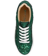 Blue by Betsey Johnson Reily Rhinestone Platform Sneakers