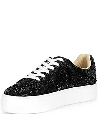 Blue by Betsey Johnson Reily Rhinestone Platform Sneakers