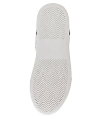 Blue by Betsey Johnson Sidny Baseball Print Rhinestone & Pearl Platform Sneakers