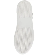 Blue by Betsey Johnson Sidny Black Stars Print Rhinestone Platform Sneakers