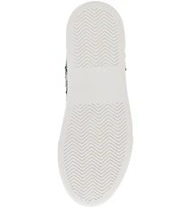 Blue by Betsey Johnson Sidny Clover Print Rhinestone Platform Sneakers