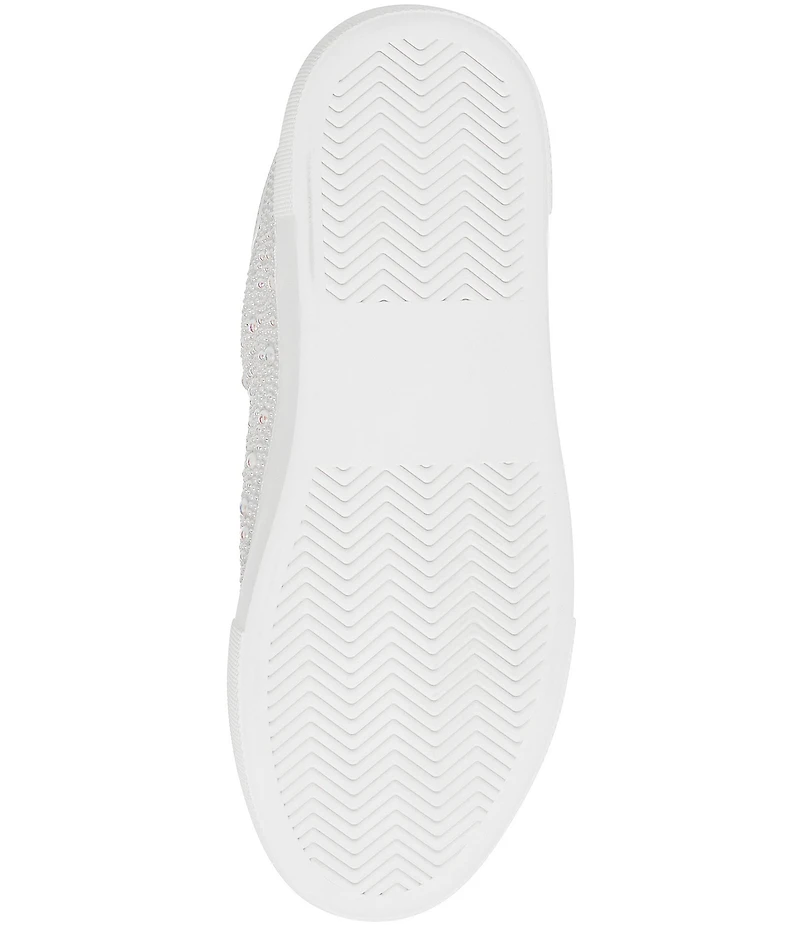 Blue by Betsey Johnson Sidny Bridal Pearl Embellished Family Matching Platform Lace Up Sneakers