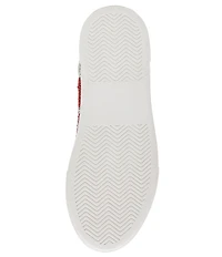 Blue by Betsey Johnson Sidny Heart Print Rhinestone Platform Sneakers