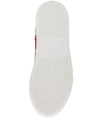 Blue by Betsey Johnson Sidny Heart Print Rhinestone Platform Sneakers