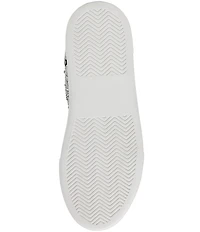 Blue by Betsey Johnson Sidny Soccer Print Rhinestone Platform Sneakers