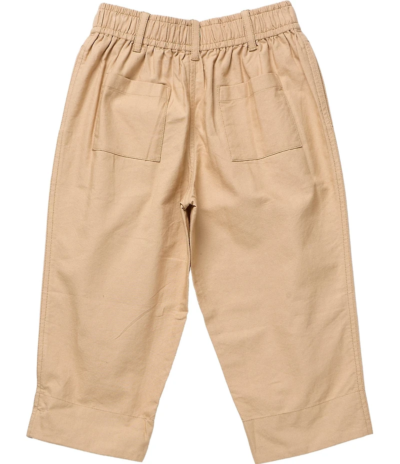 Blue Rooster By Pink Chicken Boys Jackson Canvas Pull On Pants