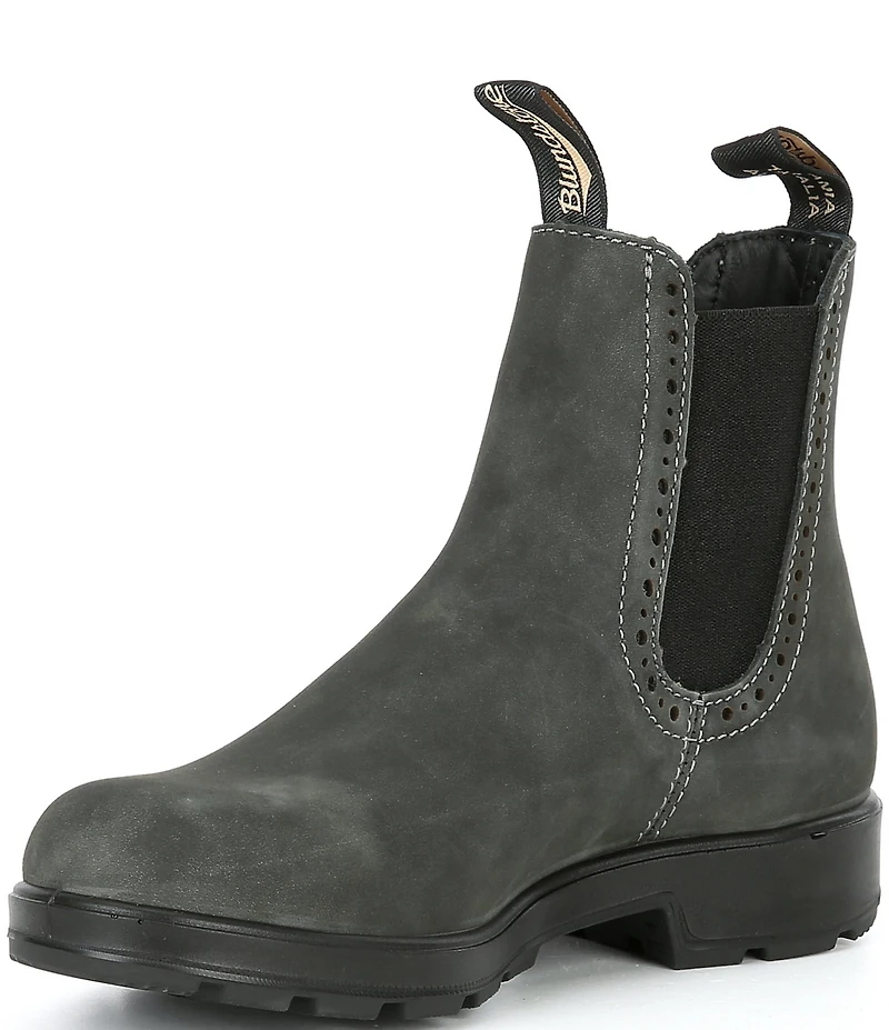 Blundstone Women's Originals Water-Resistant Rustic Leather Brogue Booties