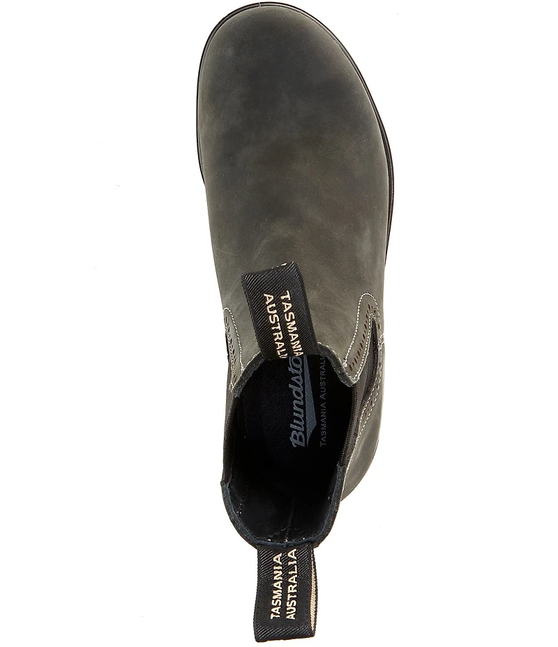 Blundstone Women's Originals Water-Resistant Rustic Leather Brogue Booties