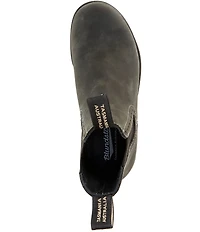 Blundstone Women's Originals Water-Resistant Rustic Leather Brogue Booties