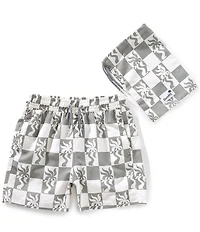 Boardies Little/Big Boys Clara Palms Swim Trunks