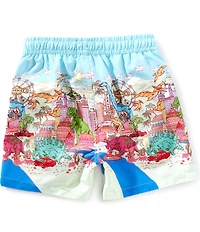 Boardies Little/Big Boys Dino Takeover Swim Trunks