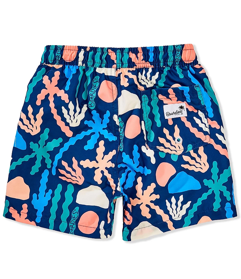 Boardies Little/Big Boys Palm Springs Coral Swim Trunks