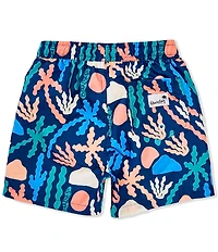 Boardies Little/Big Boys Palm Springs Coral Swim Trunks