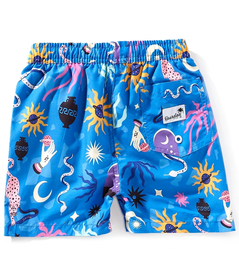 Boardies Little/Big Boys Birsak Blue Shorts