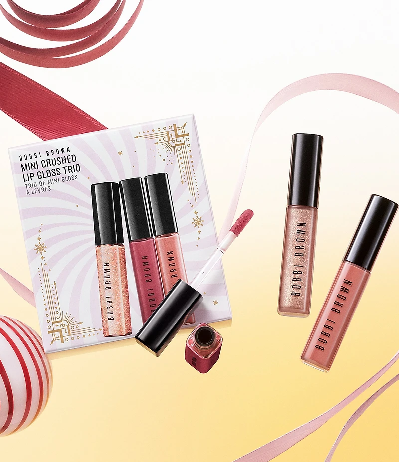 Bobbi Brown Mini Crushed Oil-Infused Lip Gloss Gift Set Trio