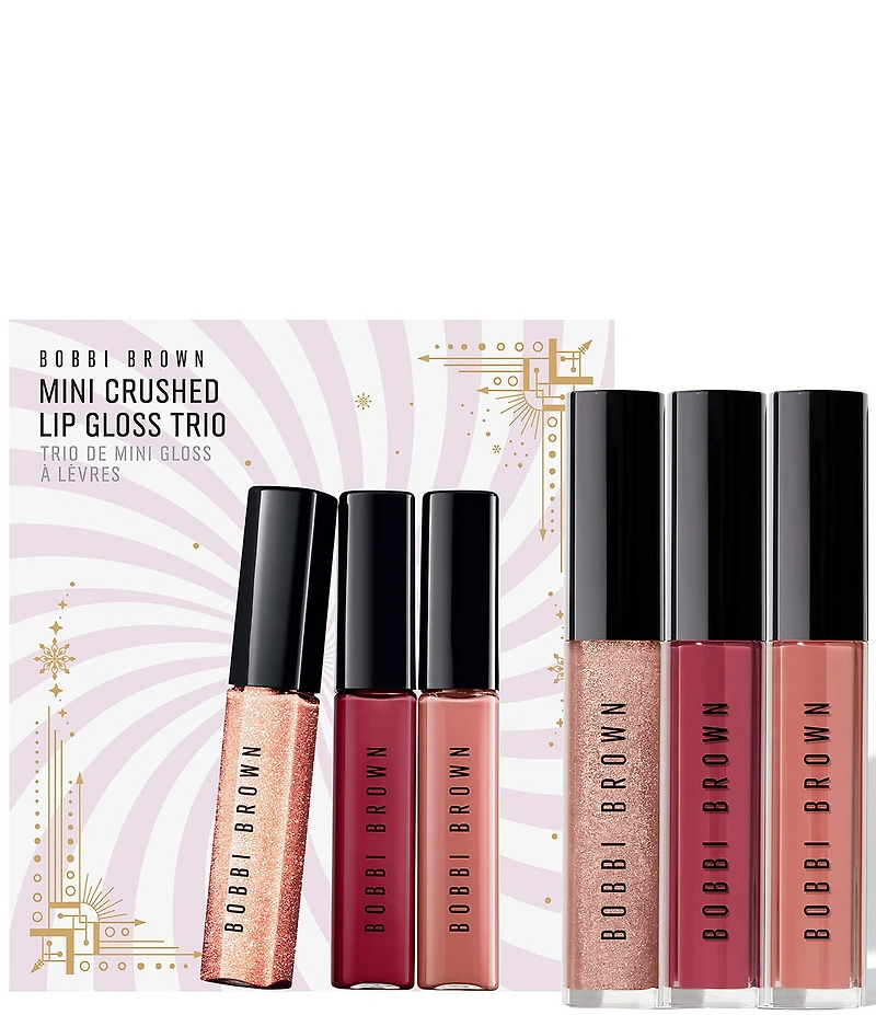 Bobbi Brown Mini Crushed Oil-Infused Lip Gloss Gift Set Trio